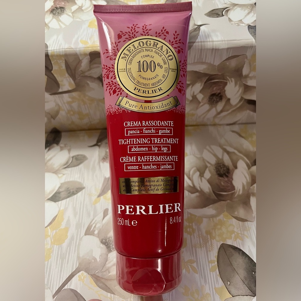 Perlier Tightening Treatment for abdomen, hips, legs 8.4fl oz/250ml NEW/SEALED!